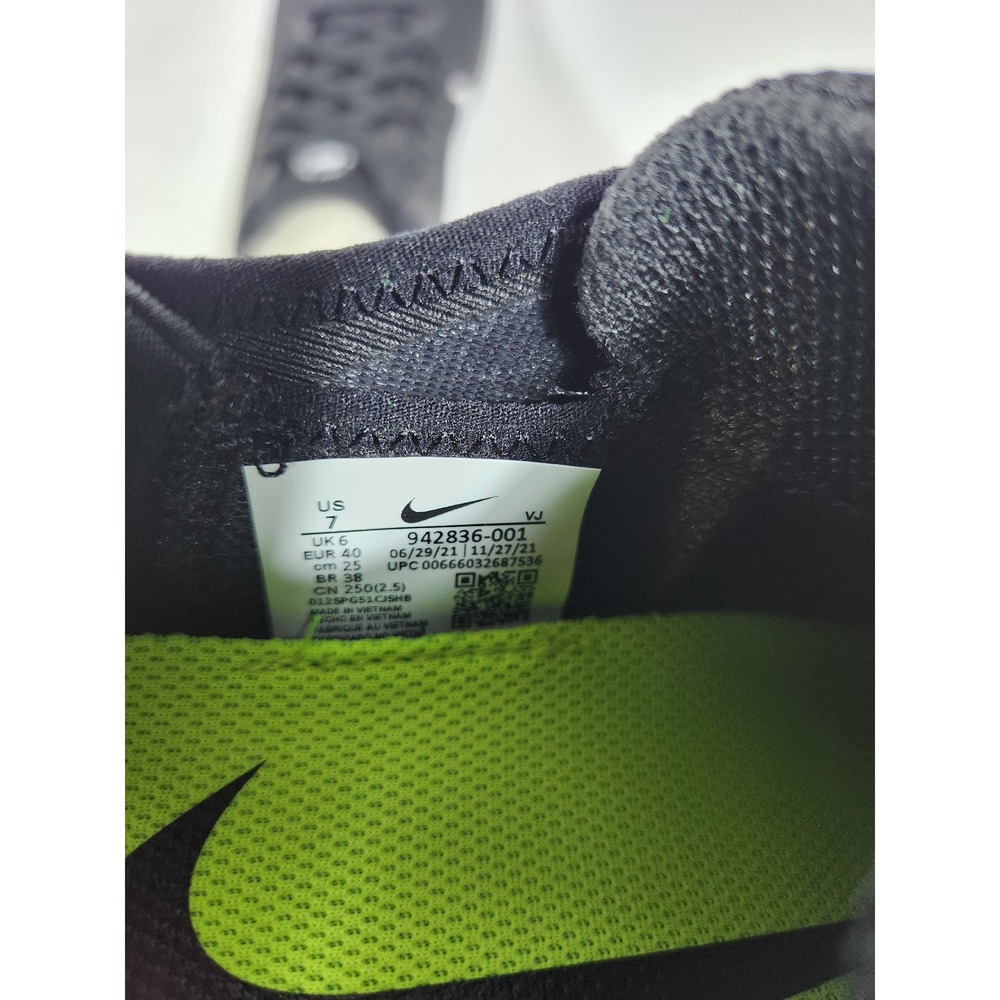 Nike Free RN 2018 Running Shoes Black White Mens Size 7 Womens 8.5 US 942836 001 - Picture 8 of 10